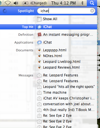 Illustration for article titled Our Unabridged Apple OS X Leopard Test Notes (24 Hours and Counting...)